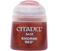 Citadel Base Paint: Khorne Red (12ml)