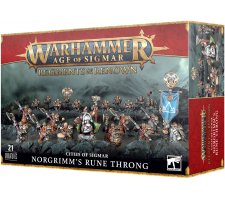 Warhammer Age of Sigmar - Cities Of Sigmar: Norgrimm's Rune Throng