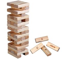 Vallende Tower (Jenga): Action (NL/EN/FR/DE)