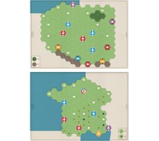 Age of Steam: Deluxe Edition - Expansion Maps: France & Poland (EN/FR/DE)