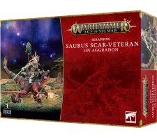 Warhammer Age of Sigmar - Seraphon: Saurus Scar-Veteran on Aggradon