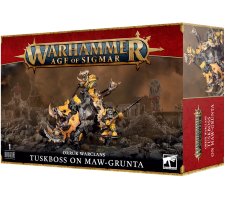 Warhammer Age of Sigmar - Orruk Warclans: Tuskboss on Maw-Grunta