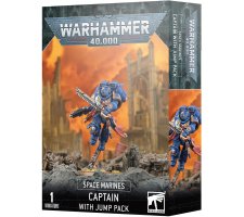 Warhammer 40K - Space Marines: Captain with Jump Pack