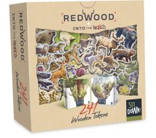 Redwood: 241 Wooden Tokens (Basic Game + Expansion) (NL/FR)