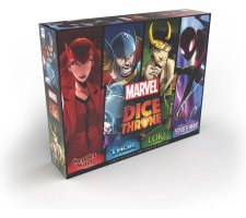 Marvel: Dice Throne - 4-Hero Box (Scarlet Witch, Thor, Loki, Spider-Man) (EN)