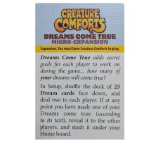 Creature Comforts: Dreams Come True (Mini Expansion) (EN)