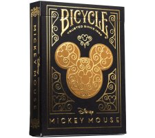 Speelkaarten: Disney Mickey Mouse (Zwart/Goud) (EN)