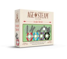 Age of Steam Deluxe: Acrylic Track Tiles (EN)