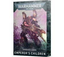 Warhammer 40K - Datasheet Cards: Emperor's Children