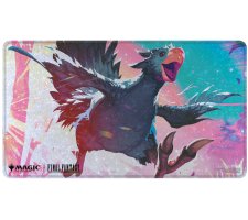 Ultra Pro Magic: the Gathering - Final Fantasy Premium Holofoil Playmat: Traveling Chocobo Black