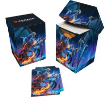 Ultra Pro Magic: the Gathering - Final Fantasy Pro 100+ Deckbox: Ifrit vs. Bahamut