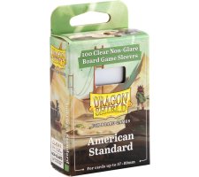 Dragon Shield American Standard Board Game Sleeves - Non-Glare 57 x 89 mm (100 stuks)