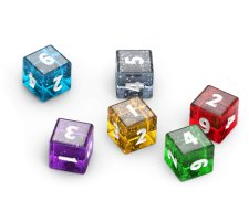 Disney Lorcana - Fabled Damage Counter Dice (6 pieces)