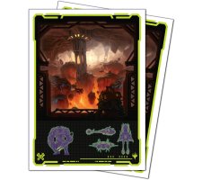 Ultra Pro Magic: the Gathering - Edge of Eternities APEX Sleeves: Kavaron, Memorial World (100 stuks)