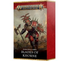 Warhammer Age of Sigmar - Warscroll Cards: Blades of Khorne