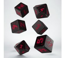 Q-Workshop - Cyberpunk Red:Night City Essential Dice Set