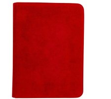 Ultra Pro - Vivid Deluxe 9-Pocket Zippered Pro Binder: Red