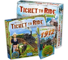 Ticket to Ride: Bundel - Europe + 1912 + Nederland (NL)