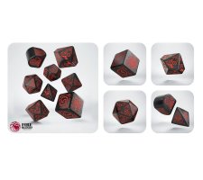 Q-Workshop - Game of thrones RPG Dice Set: Targaryen