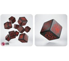 Q-Workshop - Game of Thrones D6 Dice Set: Targaryen (10 stuks)