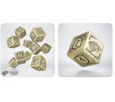 Q-Workshop - Game of Thrones D6 Dice Set: Stark (10 stuks)