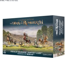 Warhammer Middle-earth - Fréaláf Hildeson & Olwyn & Lief