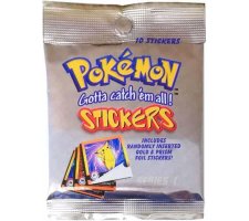 Pokémon Series 1 stickers (1999)