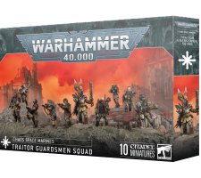 Warhammer 40K - Chaos Space Marines: Traitor Guardsmen Squad