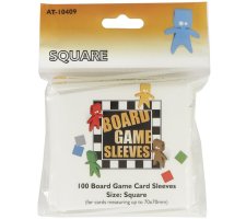 Board Game Sleeves: Square (100 stuks)