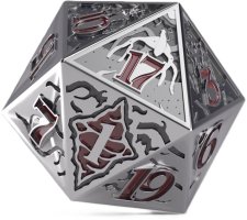Gamegenic - Stranger Things Metal Die D20: Hellfire Club 