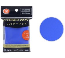 KMC - Standard Sleeves: Hyper Mat Aqua (64 stuks)