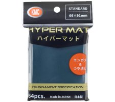 KMC - Standard Sleeves: Hyper Mat Green (64 stuks)