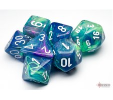 Chessex - Festive Dice Set: Waterlily (7 stuks)