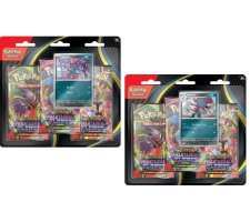 Pokémon: Mega Evolution - Phantasmal Flames 3 Booster Blister (set of 2)