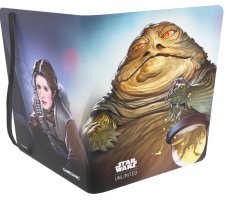 Gamegenic Star Wars Unlimited - Casual Album 18-Pocket: Leia Organa & Jabba The Hutt