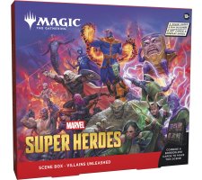Magic: The Gathering - Marvel Super Heroes Scene Box: Villians Unleashed (incl. 3 play boosters)