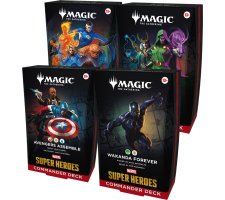 Magic: The Gathering - Marvel Super Heroes Commander Deck (set van 4)