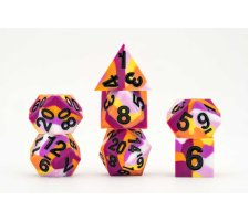 Fanroll - Dice Set Gaymers Pride: Lesbian Flag (7 stuks)