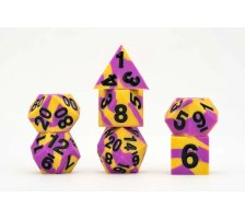 Fanroll - Dice Set Gaymers Pride: Intersex Flag (7 stuks)