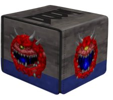 Ultra Pro - Alcove Edge Deckbox - Bethesda: DOOM - Cacodemon