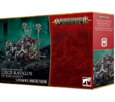 Warhammer Age of Sigmar - Ossiarch Bonereapers: Liege-Kavalos On War Chariot