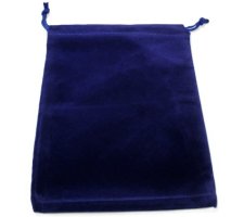 Chessex - Dice Bag Suede: Royal Blue