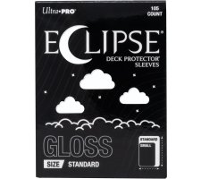Eclipse Gloss Enhanced Deck Protectors: Arctic White (105 pieces)