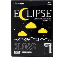 Eclipse Gloss Enhanced Deck Protectors: Lemon Yellow (105 pieces)