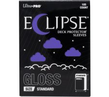 Eclipse Gloss Enhanced Deck Protectors: Royal Purple (105 pieces)