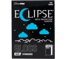 Eclipse Gloss Enhanced Deck Protectors: Sky Blue (105 pieces)