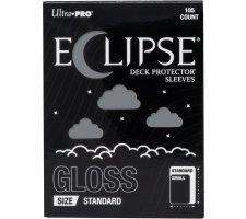 Eclipse Gloss Enhanced Deck Protectors: Smoke Gray (105 pieces)