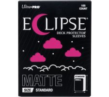 Eclipse Matte Enhanced Deck Protectors: Hot Pink (105 pieces)