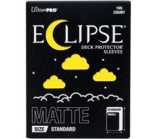 Eclipse Matte Enhanced Deck Protectors: Lemon Yellow (105 pieces)