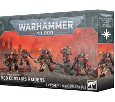 Warhammer 40K - Chaos Space Marines: Red Corsairs Raiders